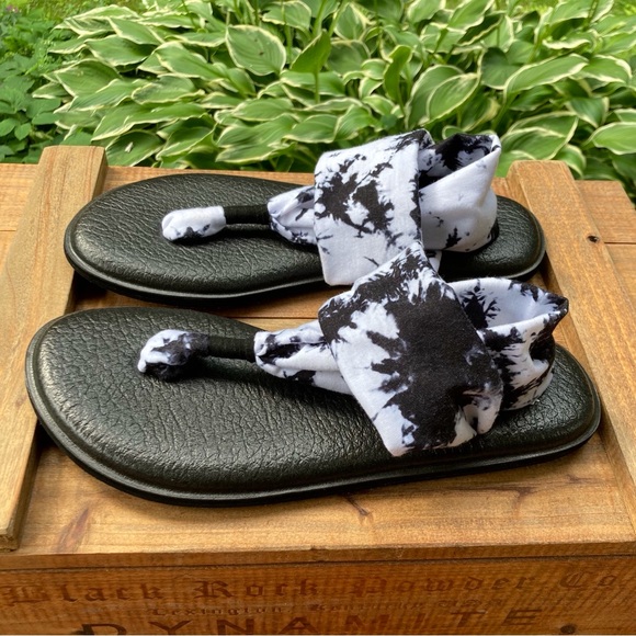 Sanuk tie dye sandals yoga mat sling size 7 - Picture 4 of 11